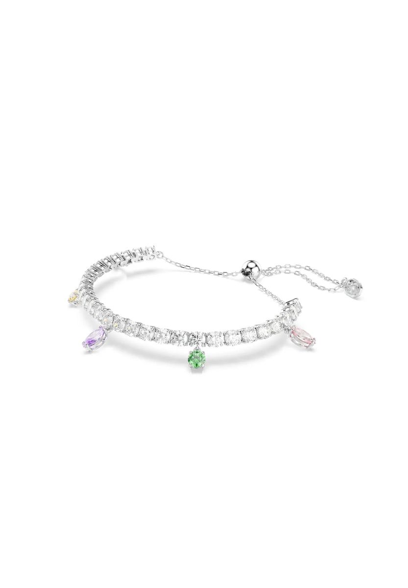 Funkelndes Tennisarmband mit Anhängern