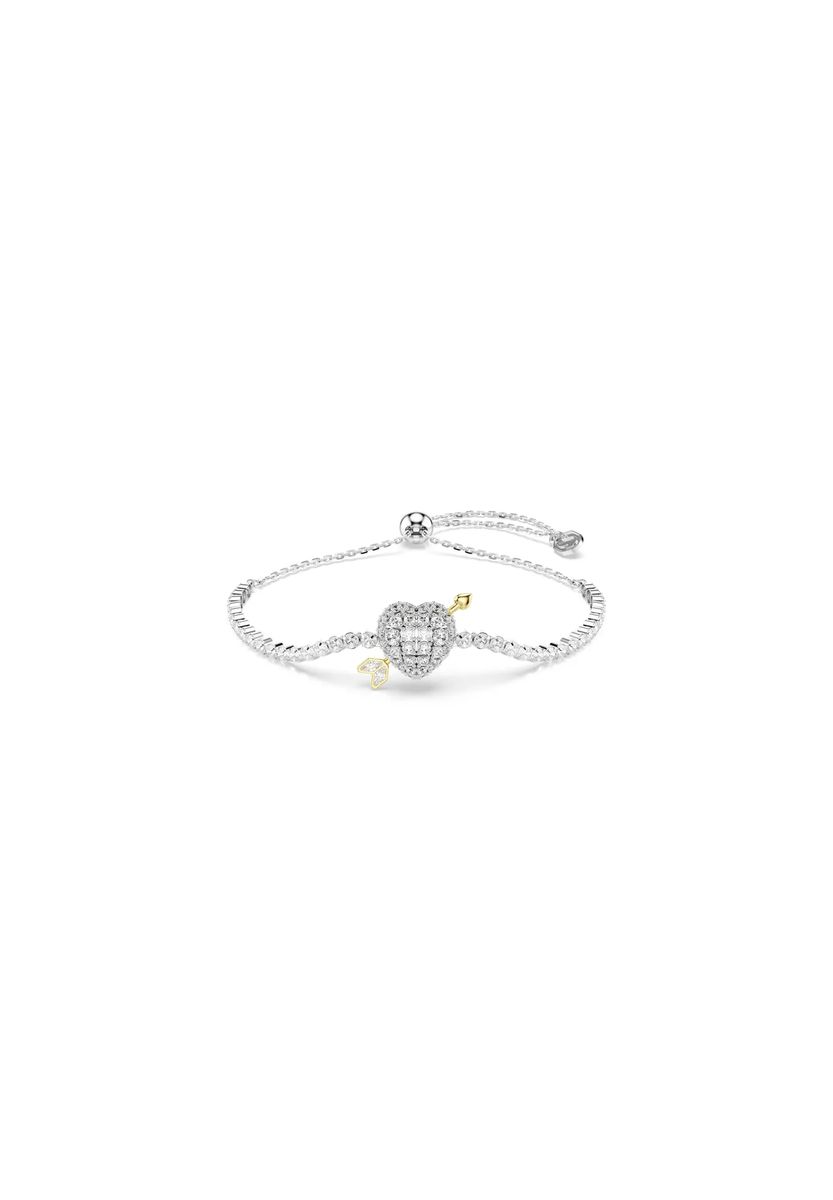 Kristall-Armband mit Herz und Pfeil