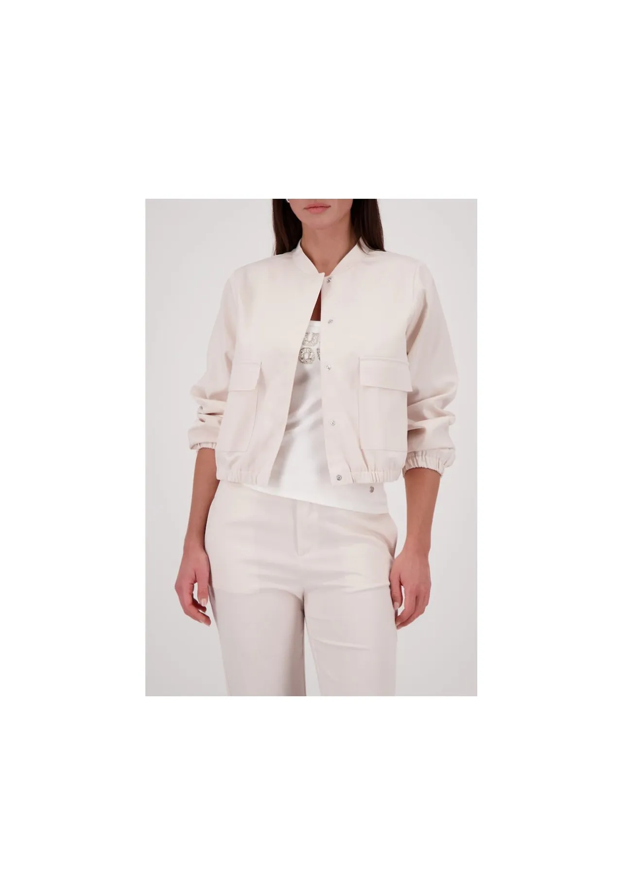 Satin Cargo Bomberjacke
