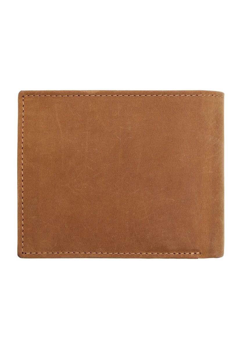 Klassische Bifold-Lederbrieftasche