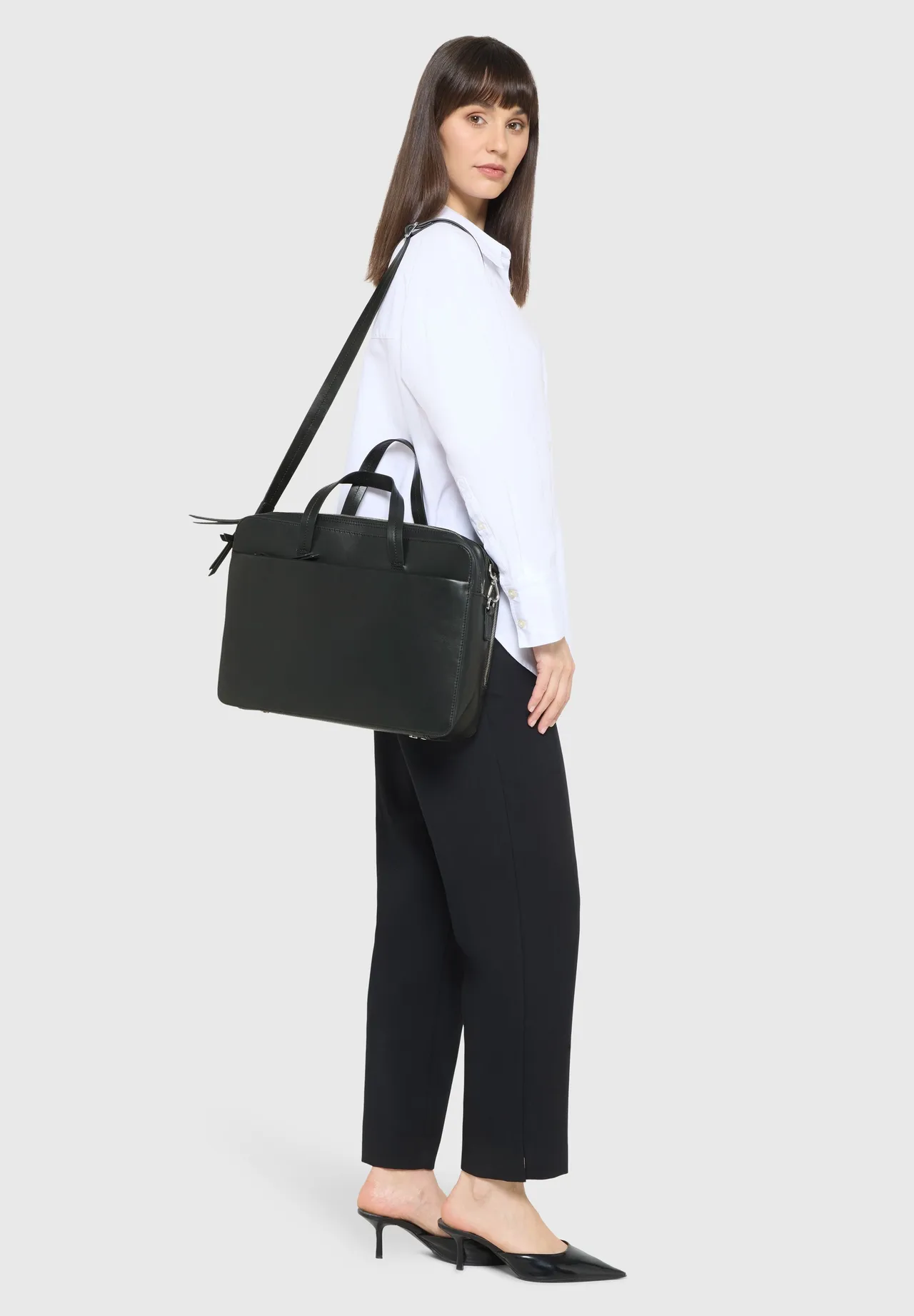 Professionelle Leder-Businesstasche