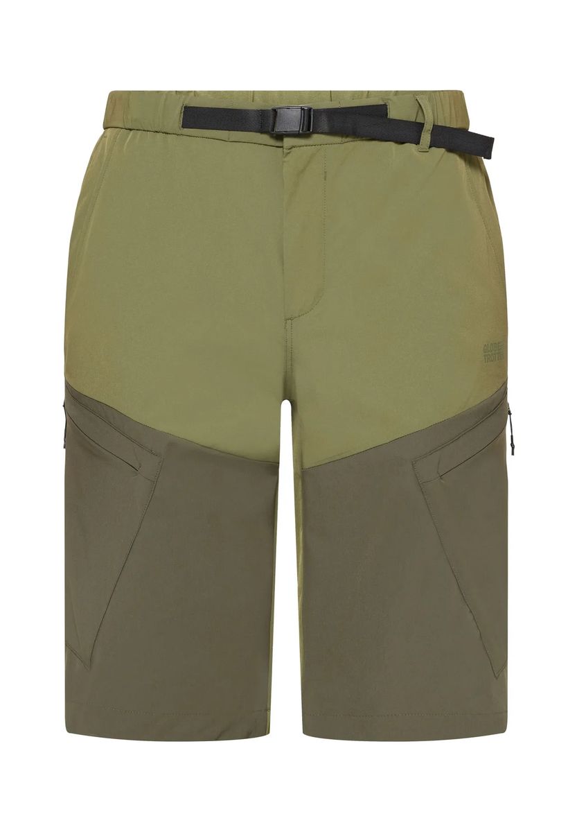 Zweifarbige Outdoor-Cargo-Shorts