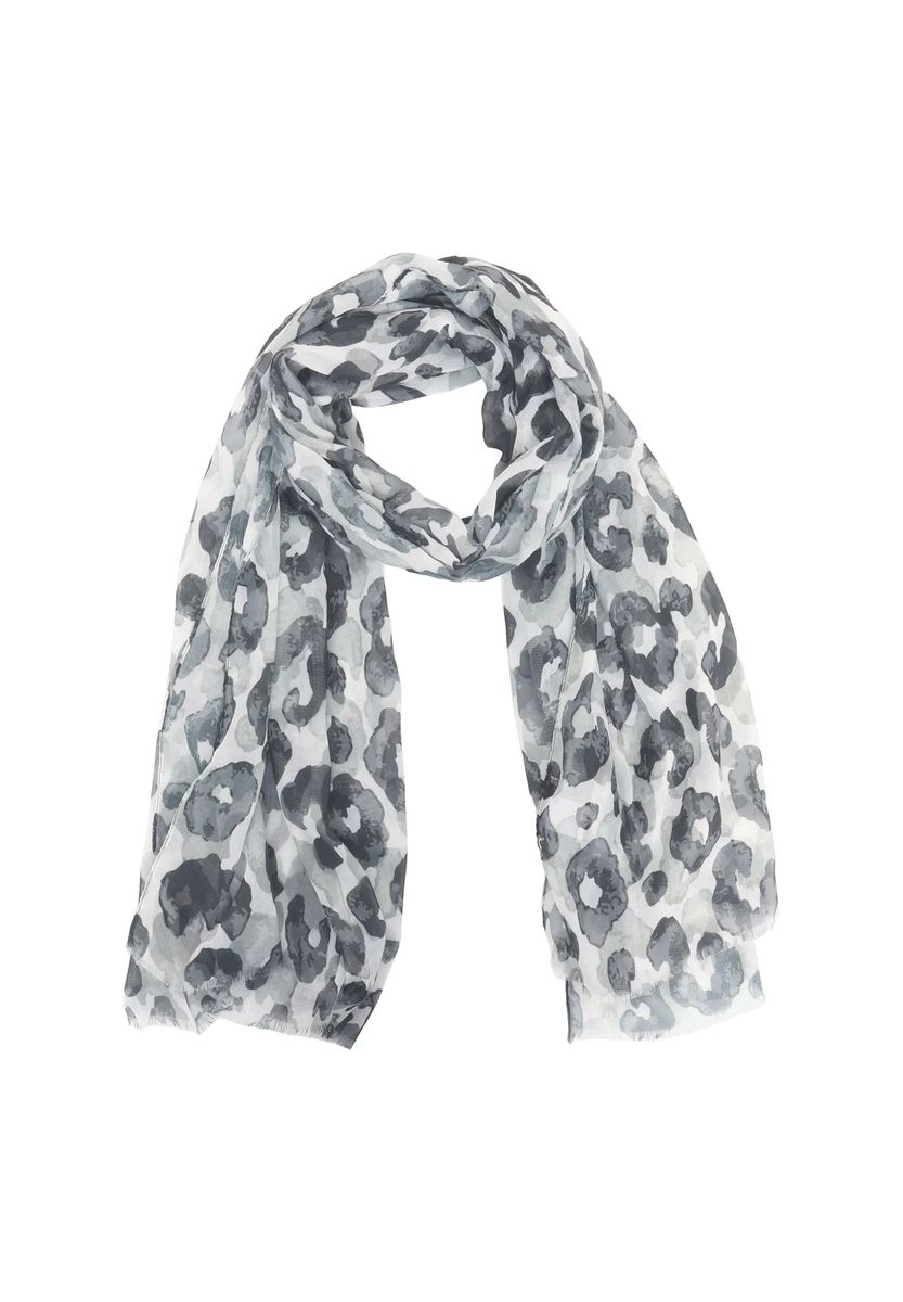 Wrap mit abstraktem Leopardenmuster