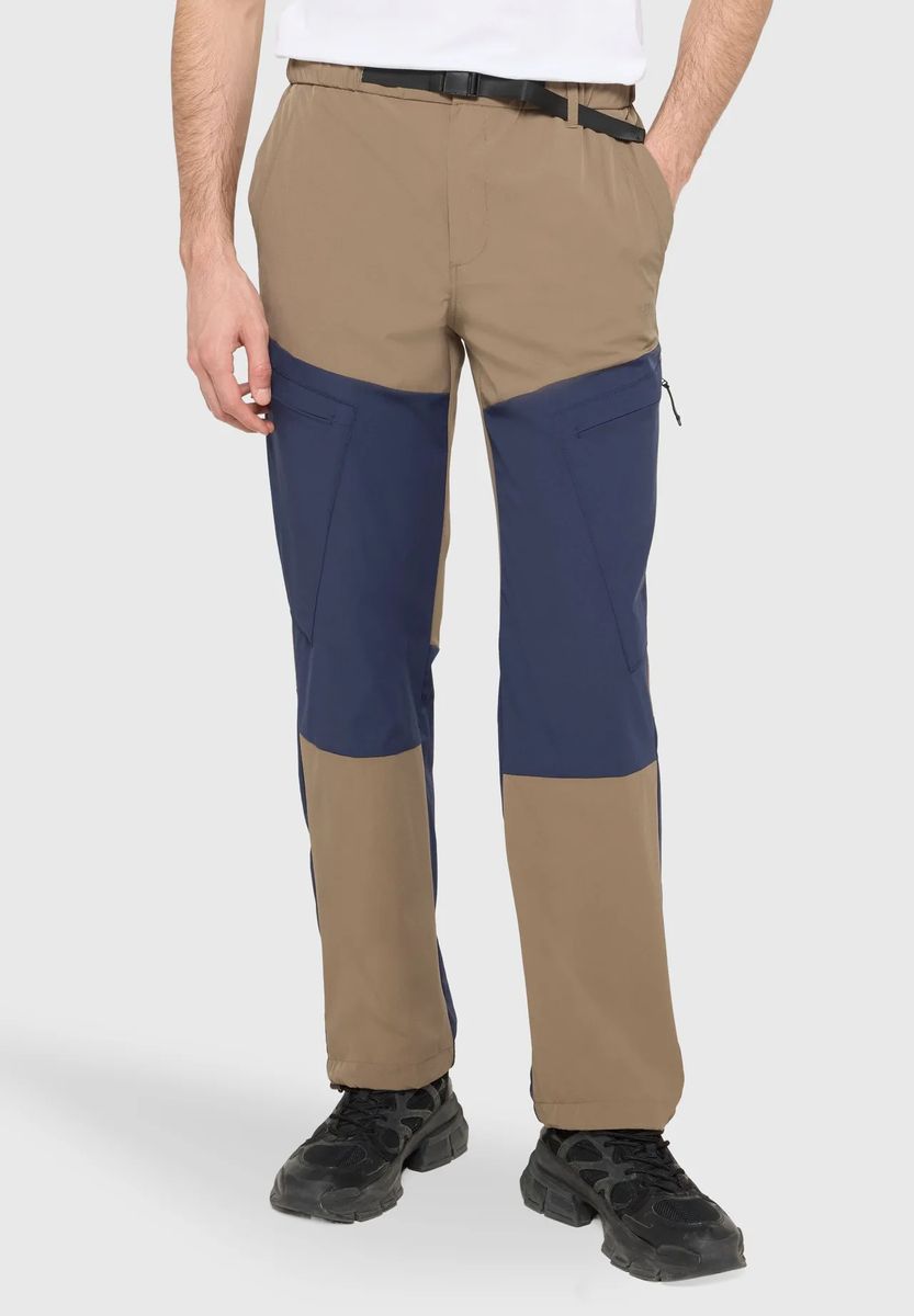Technische Outdoorhose im Color-Block-Design