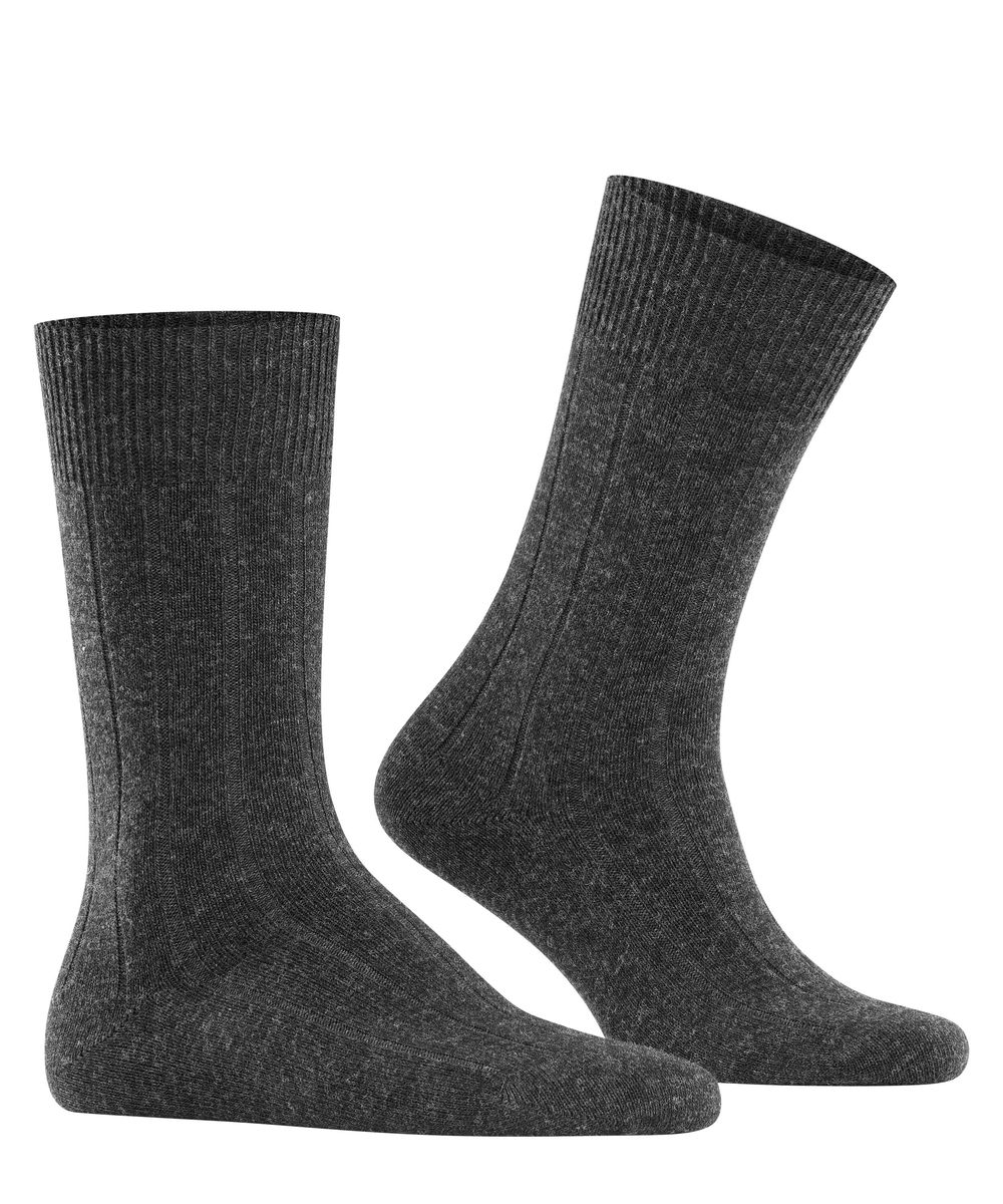 Lhasa Wollsocken mit Rippstruktur