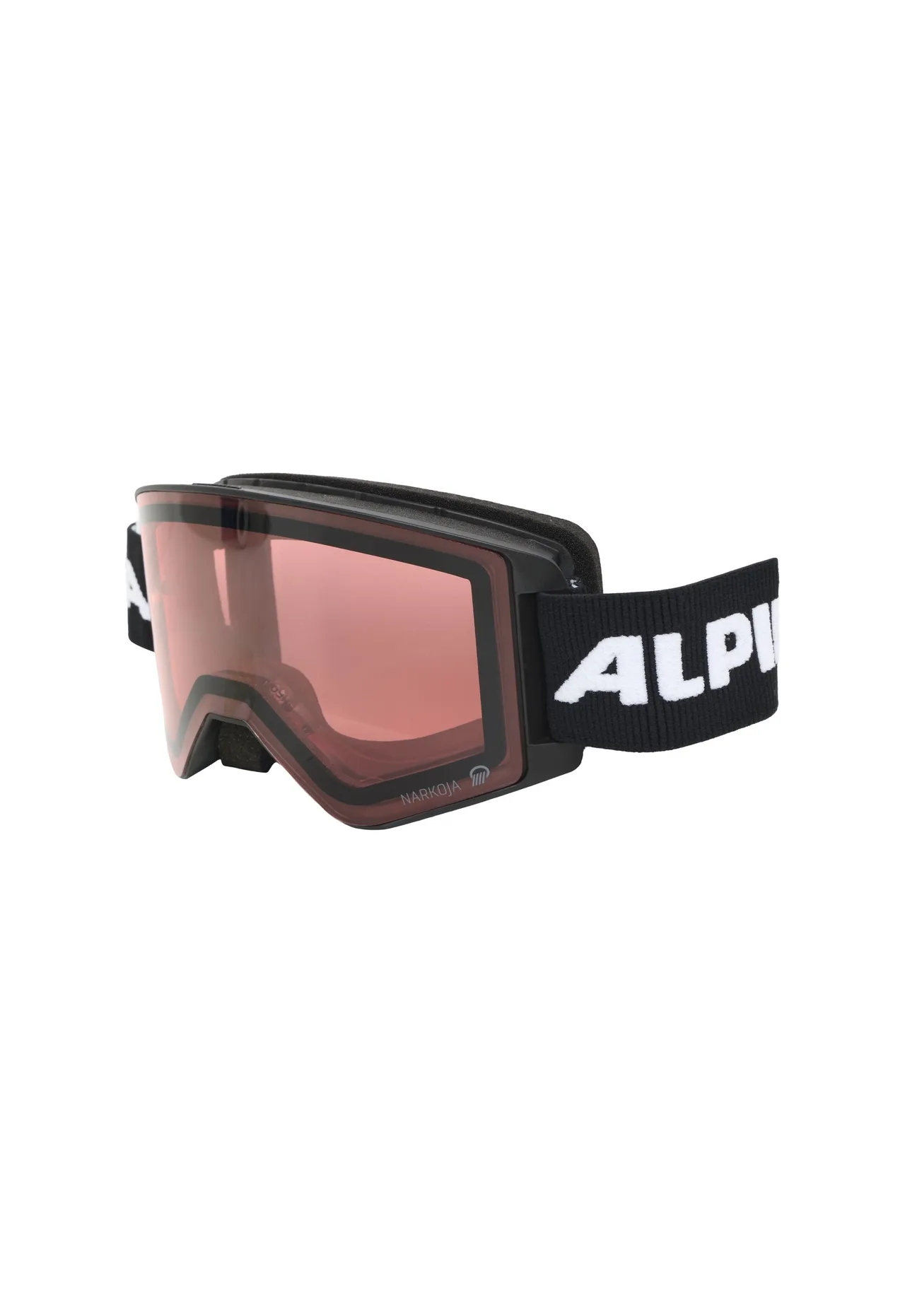 Kontrastverstärkende Skibrille mit Rahmen