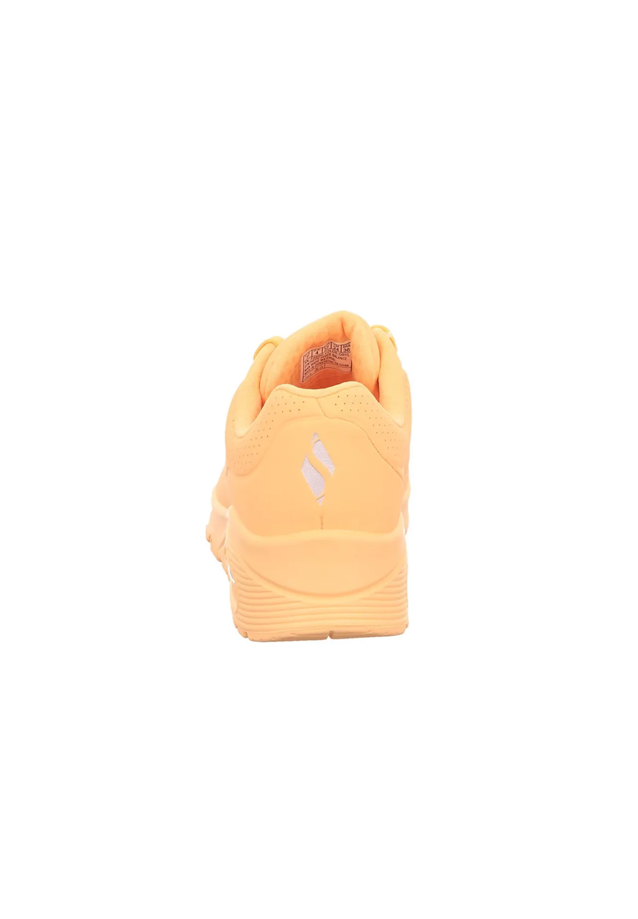 Monochromatische Plateau-Sneaker mit Luftpolsterung