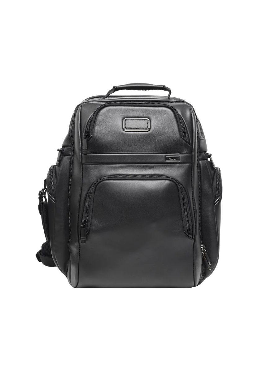 Professioneller Leder-Business-Rucksack