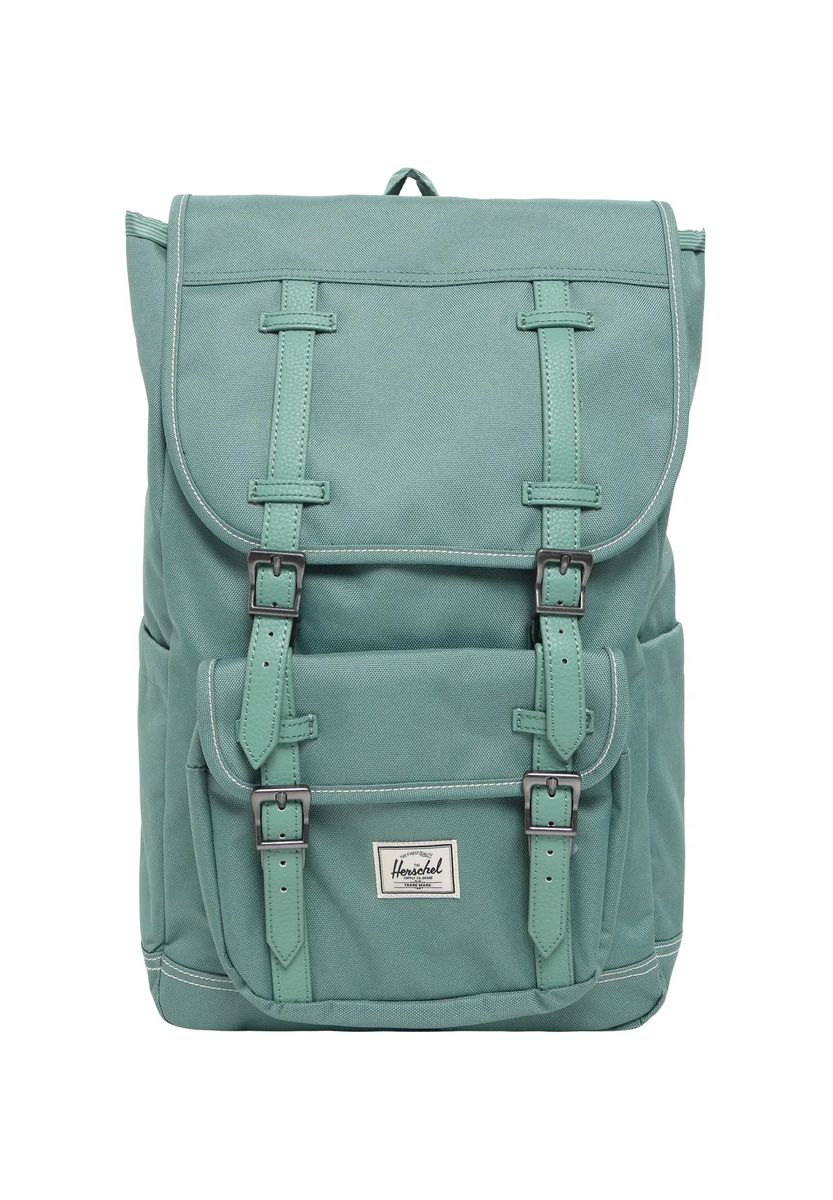 Retro-Tagesrucksack mit Schnallen