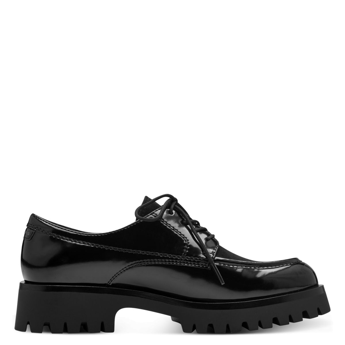 Schnürschuhe mit markanter Profilsohle
