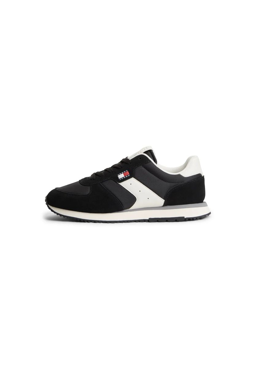 Retro-Runner Sneaker mit Kontrast-Einsätzen