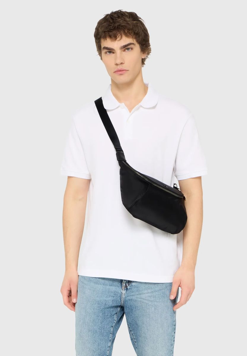 Schlichte Nylon-Gürteltasche
