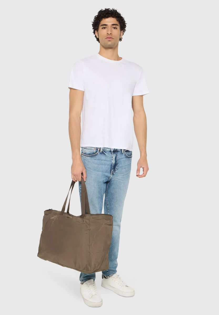 Großer Strapazierfähiger Nylon-Reiseshopper
