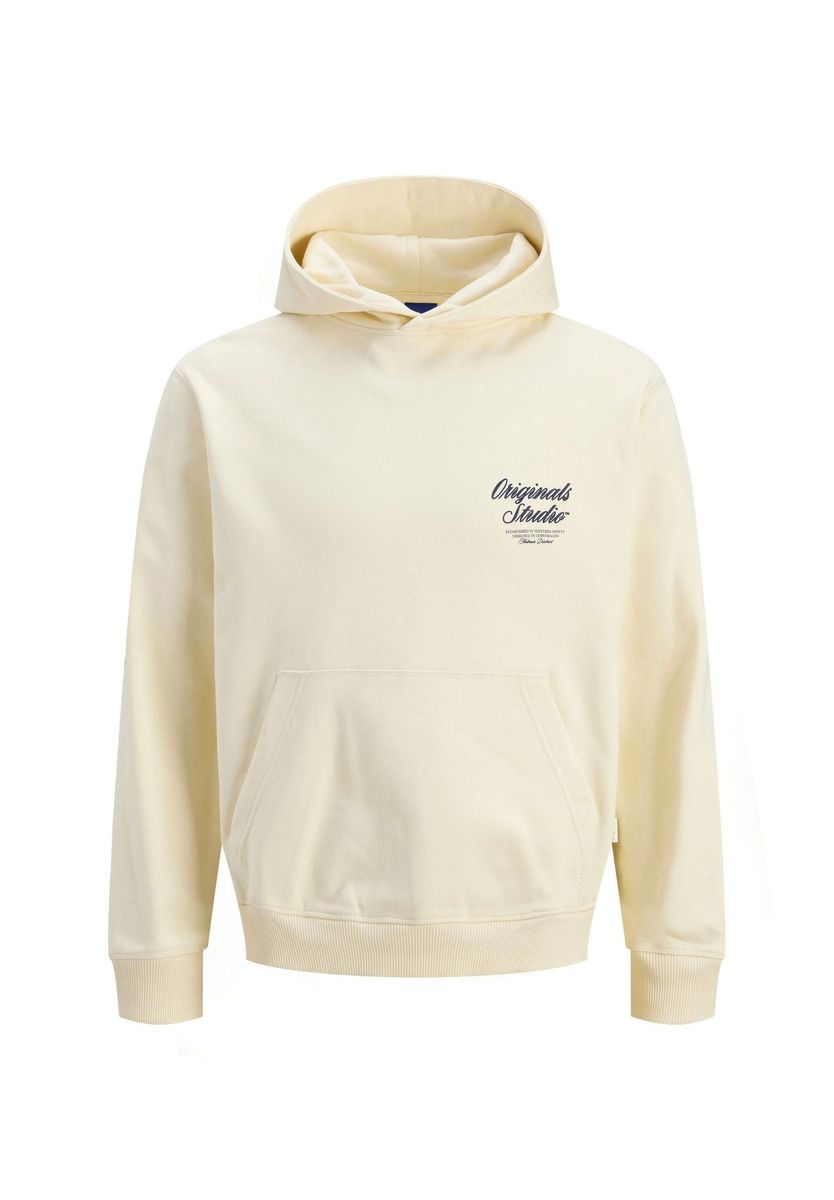 Lässiger Kapuzenpullover mit Grafikdruck