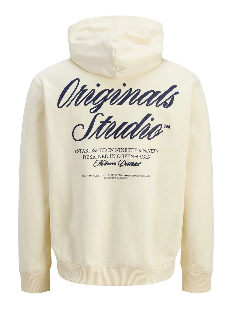 Hoodie mit Schriftzug-Grafik