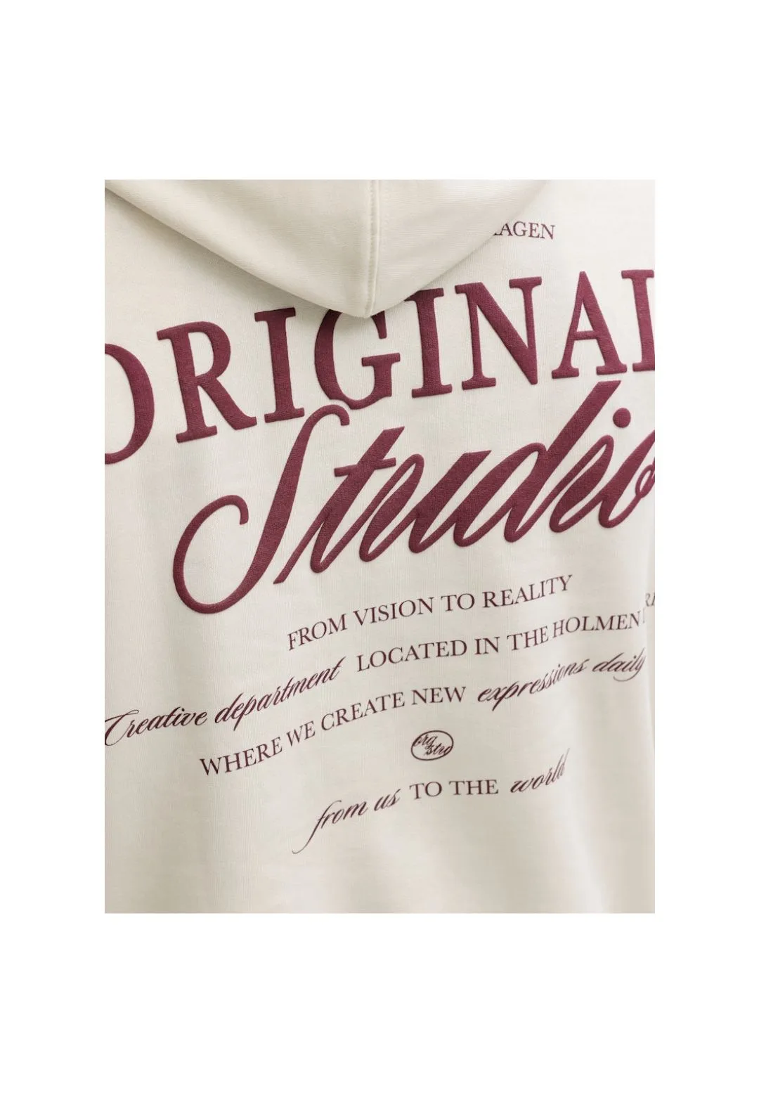 Hoodie mit Schriftzug-Grafik
