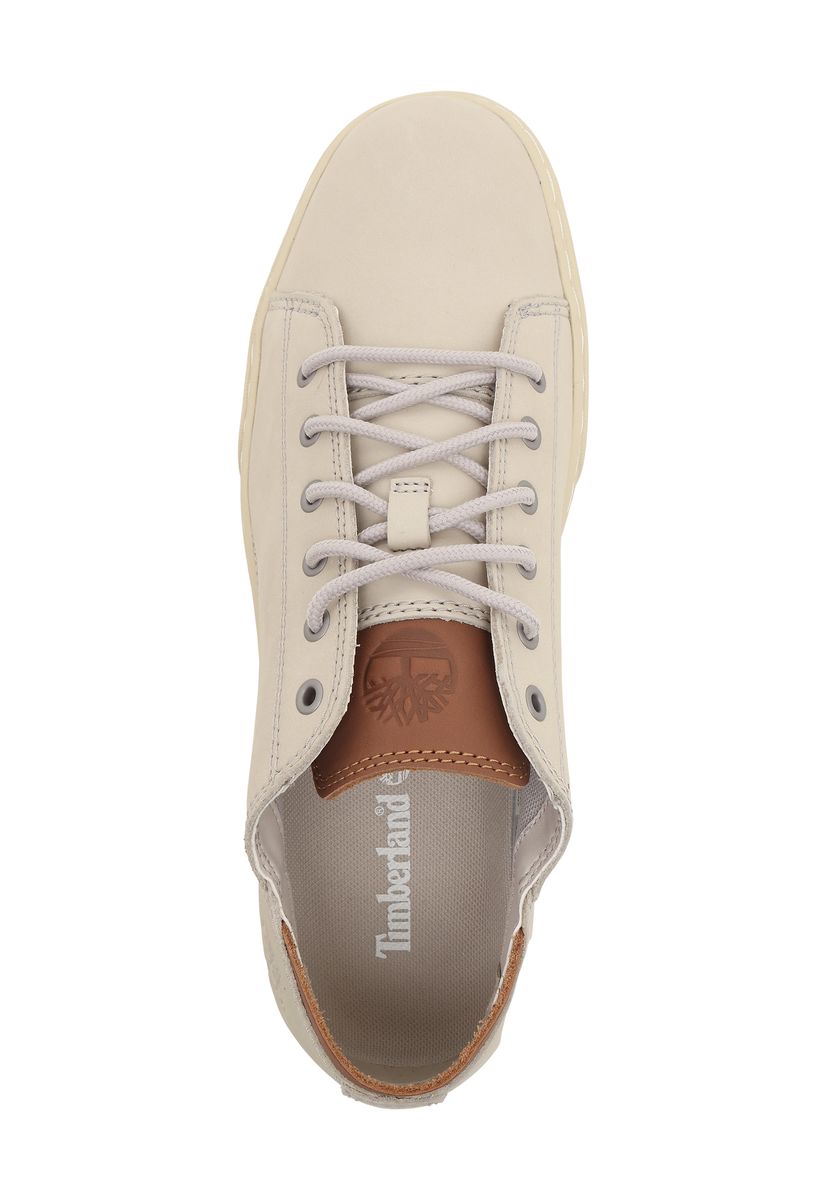 Flacher Nubukleder Sneaker