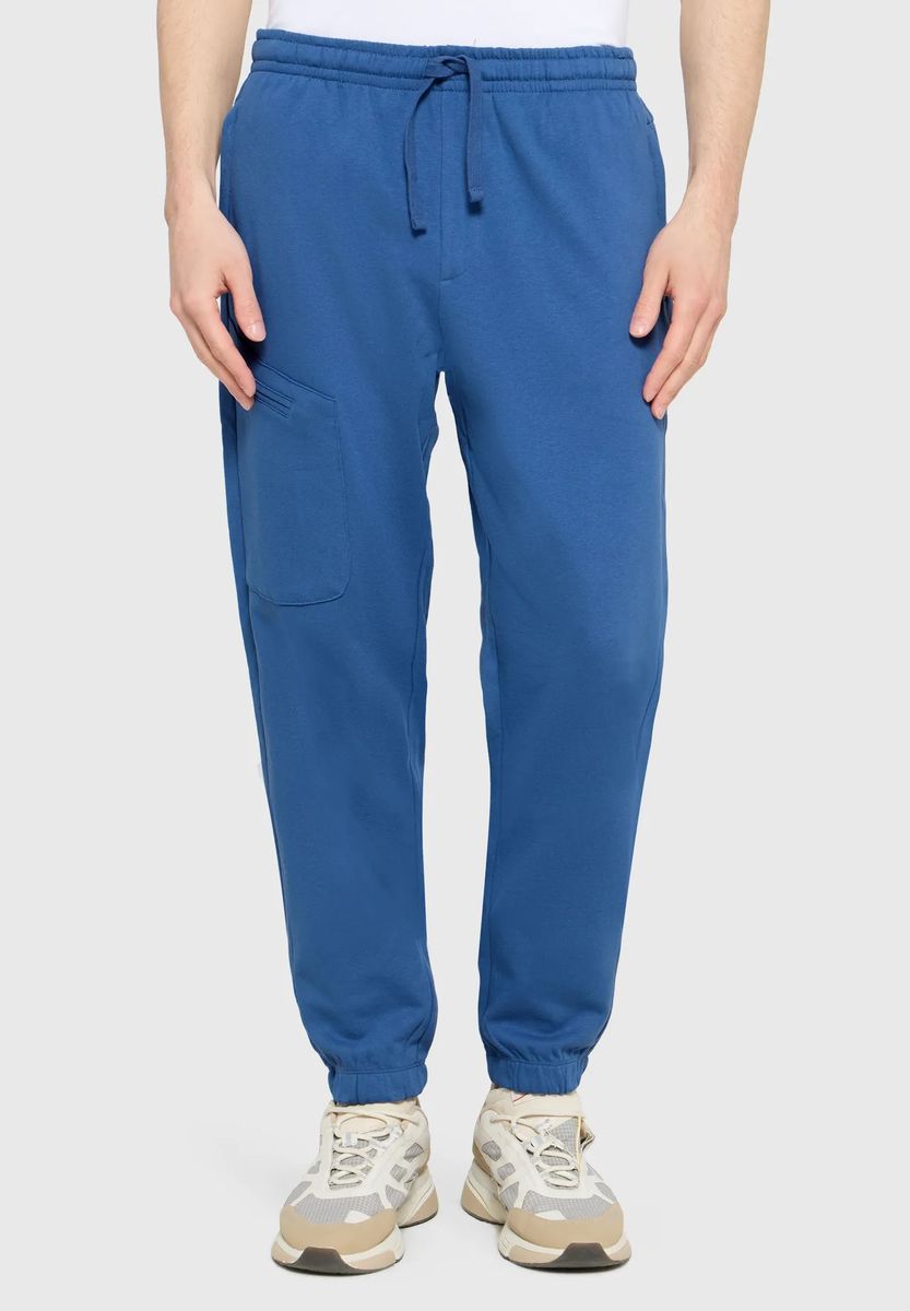 Tapered Jogginghose mit Reißverschlusstasche