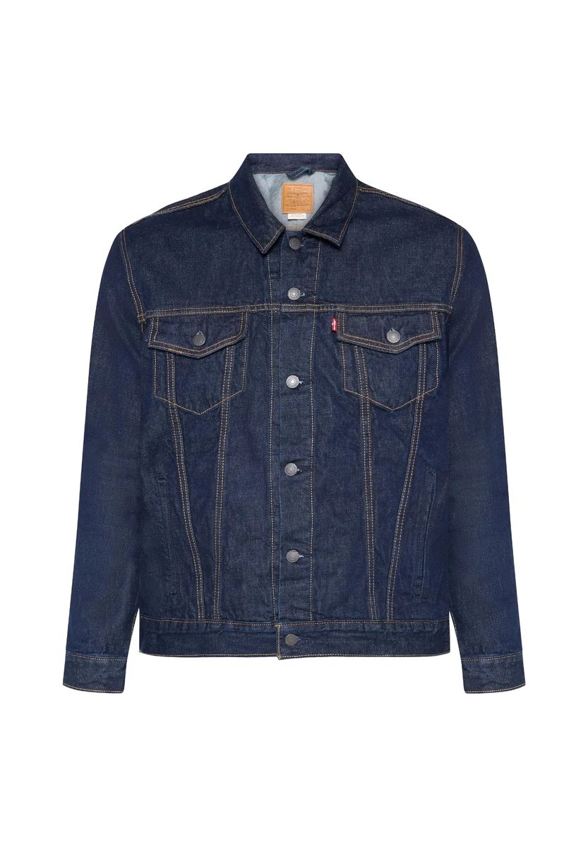 Klassische Denim Trucker-Jacke