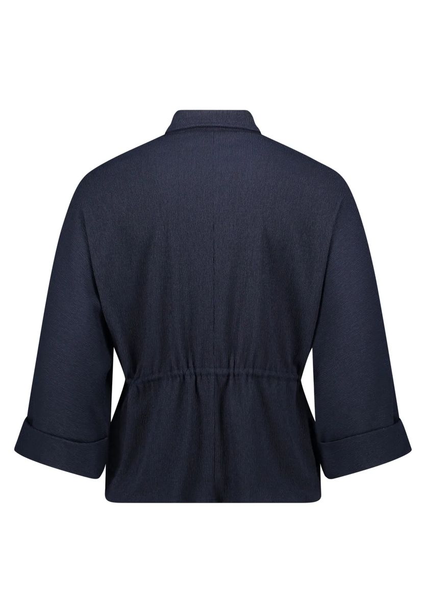 Hemdbluse mit Tunnelzug-Taille