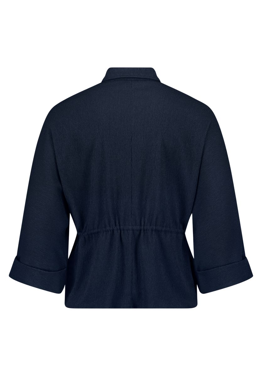 Hemdbluse mit Tunnelzug-Taille