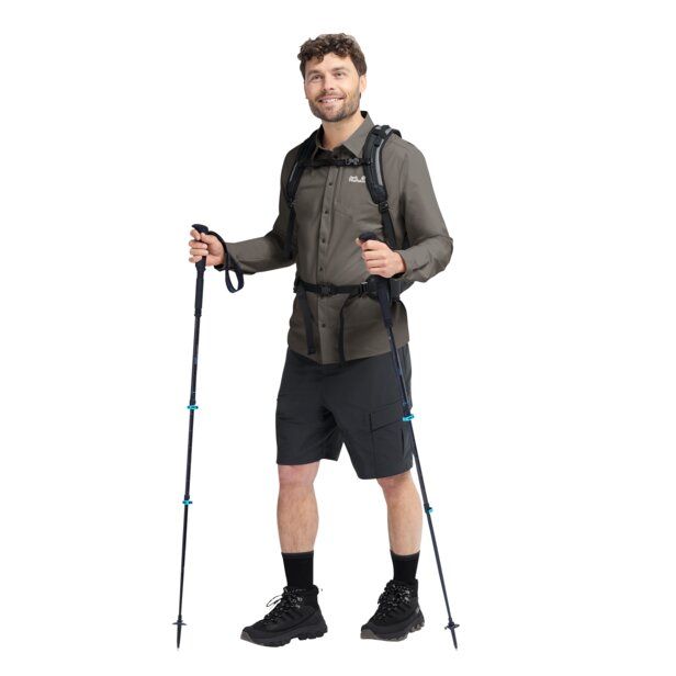 Langarm-Funktionshemd für Wanderungen
