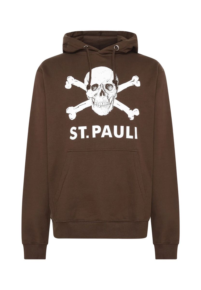 Hoodie mit Totenkopf-Grafik