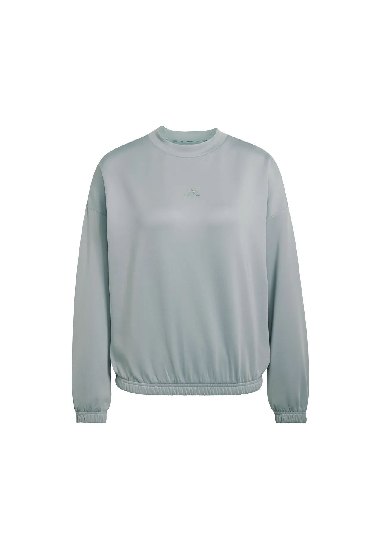 Kurz geschnittenes Yoga-Sweatshirt mit Gummizug