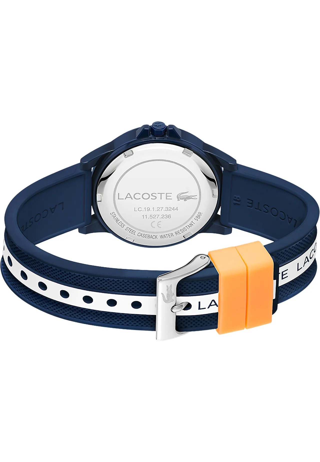Sportliche Silikonarmbanduhr mit Logo-Details