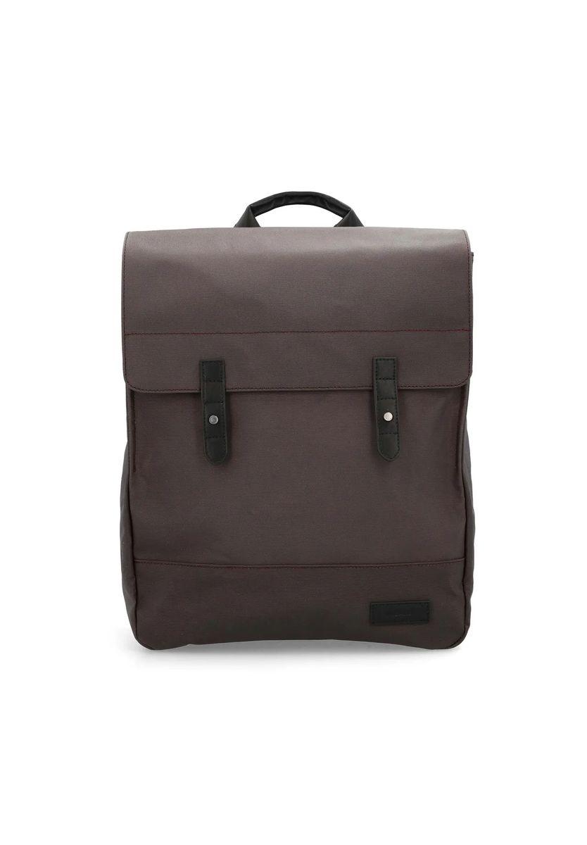 Minimalistischer Laptop-Tagesrucksack mit Klappe