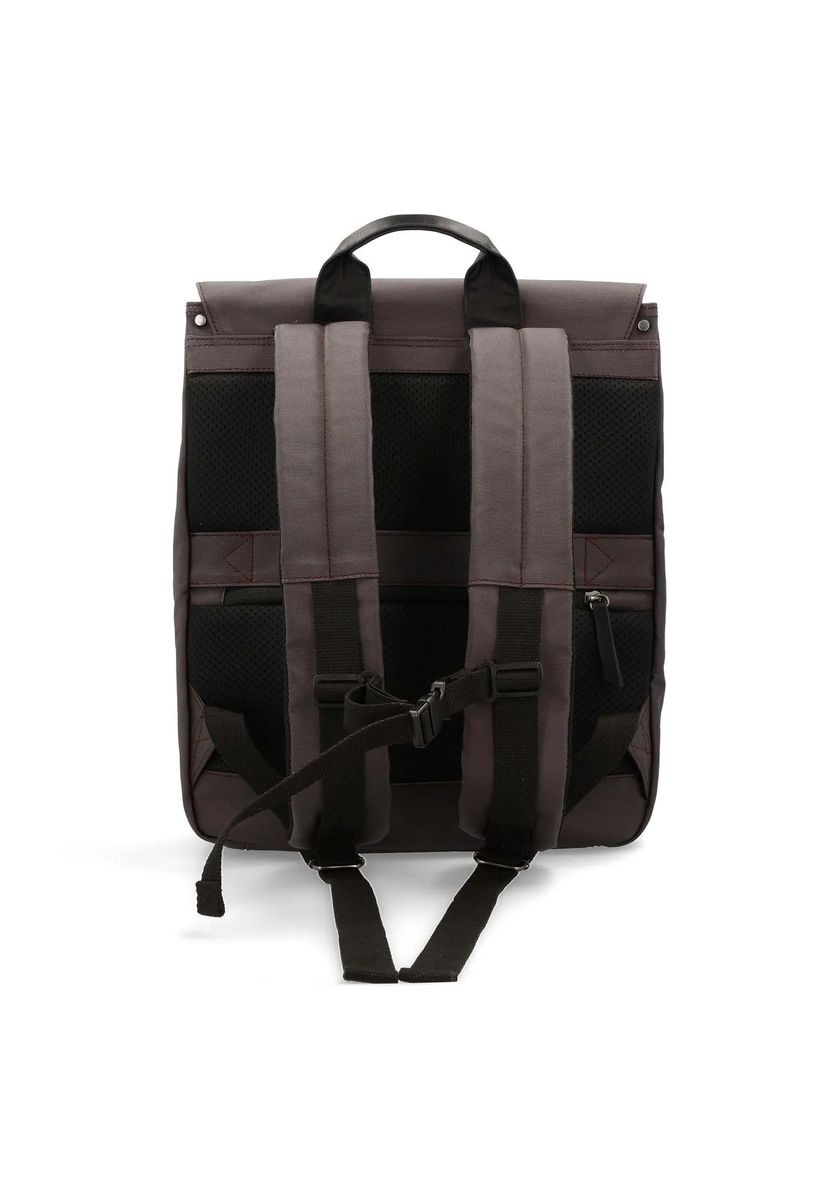 Minimalistischer Laptop-Tagesrucksack mit Klappe