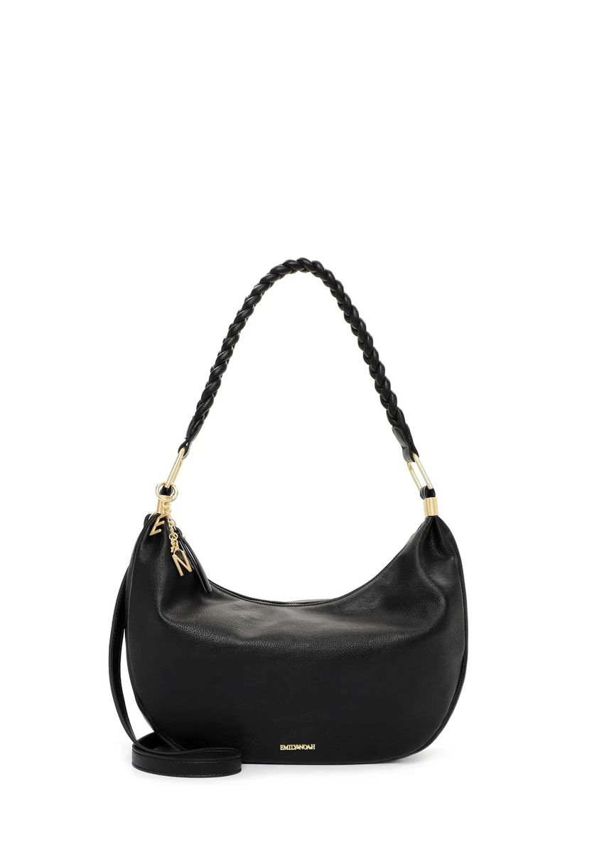 Minimalistische Hobo-Tasche mit Flechtriemen