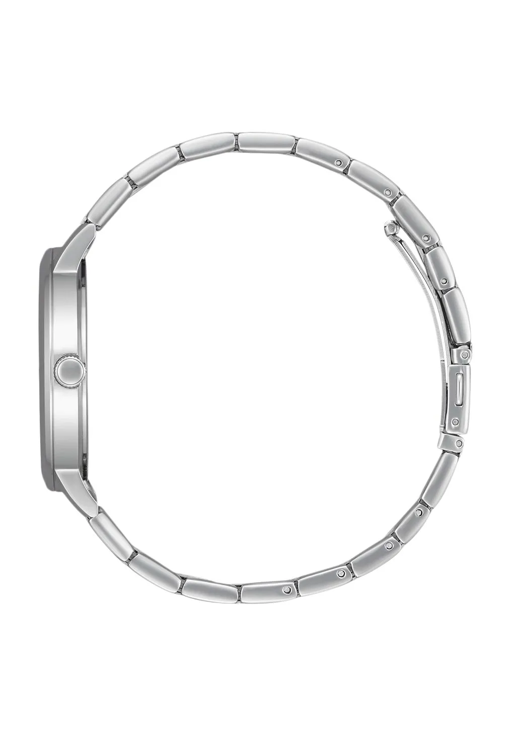 Klassische minimalistische Uhr mit arabischen Ziffern