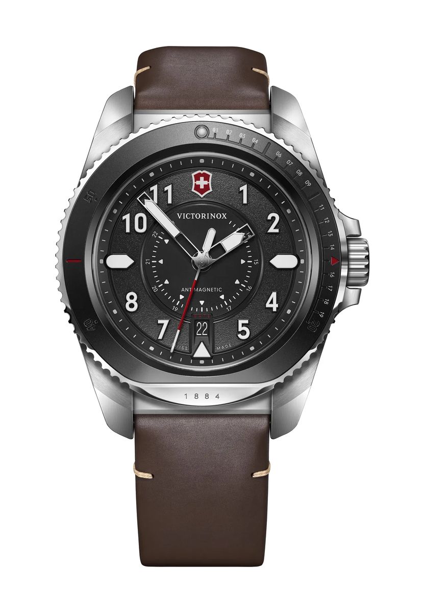 Industriell inspirierte Quarz-Armbanduhr