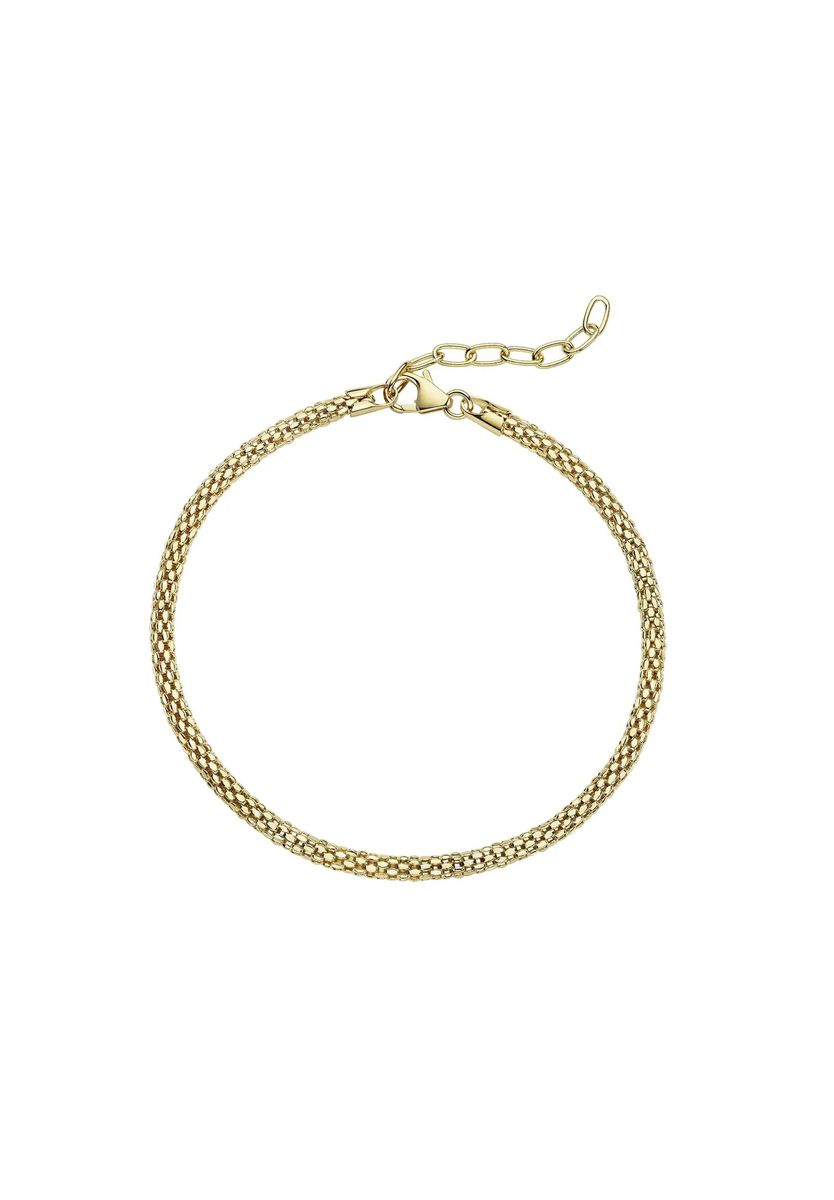 Gewebtes Mesh-Armband aus Sterlingsilber