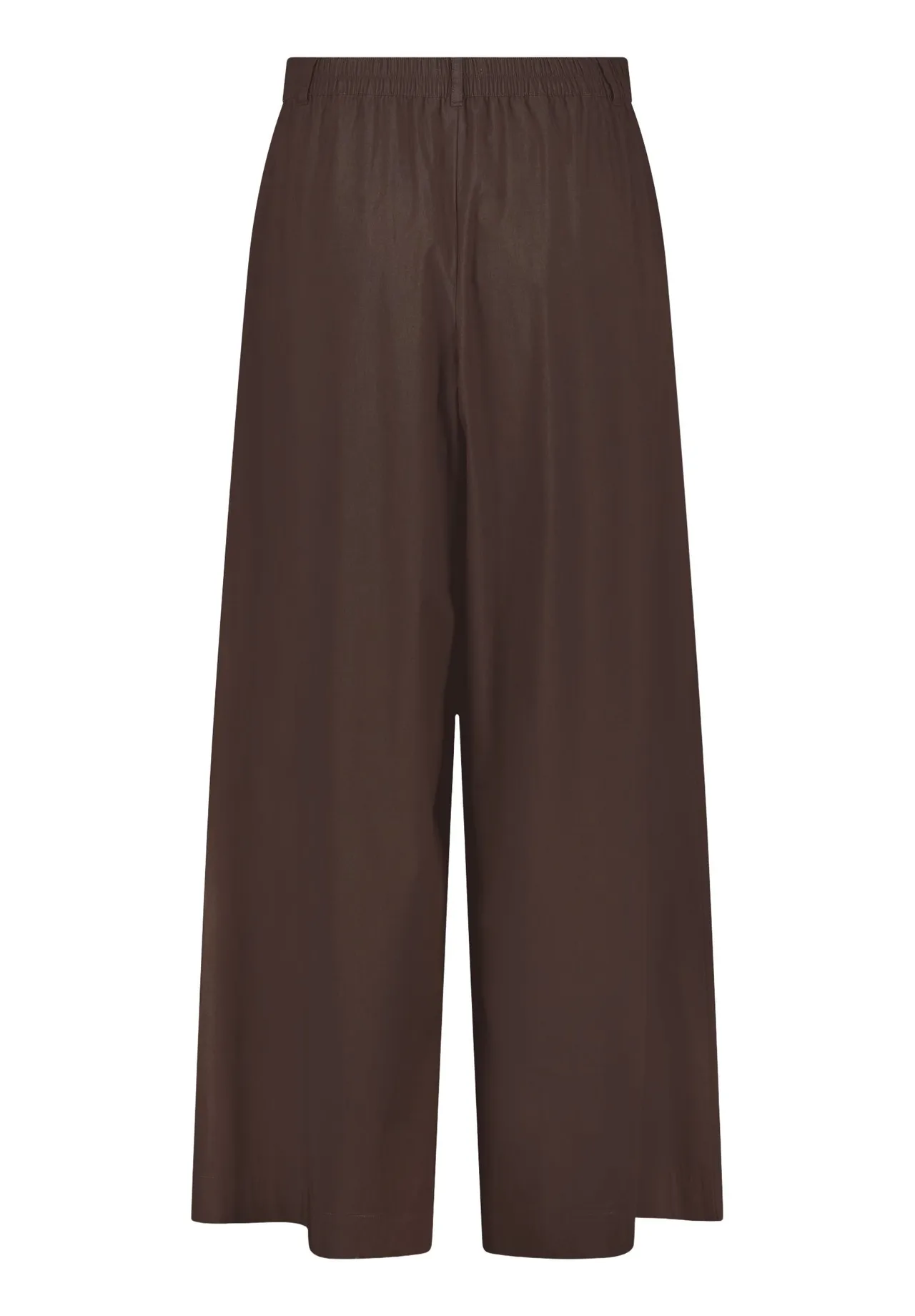 Weite Stoffhose mit Bundfalten