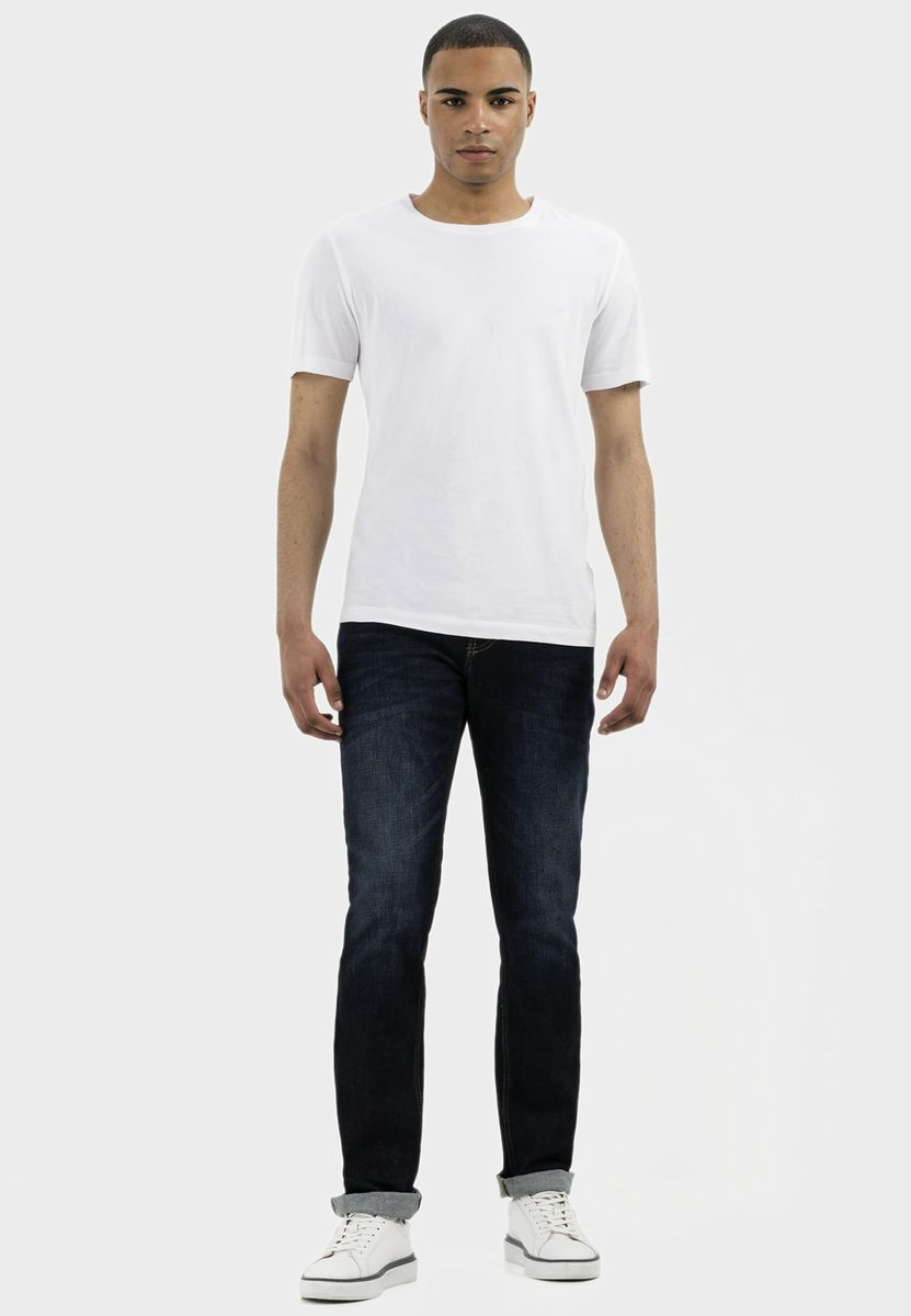 Klassische Regular Fit Denim-Jeans