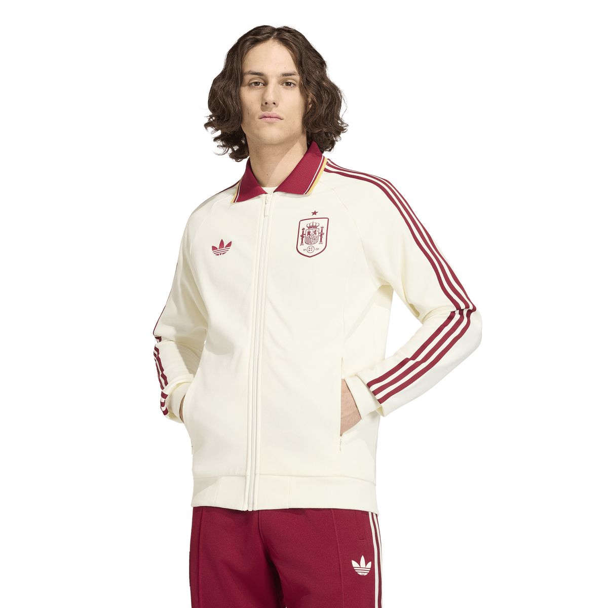 Retro Fußball-Hymnen-Trainingsjacke