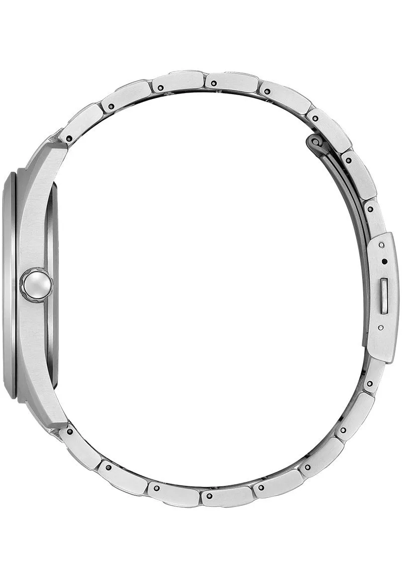 Klassische Titan-Solar-Armbanduhr