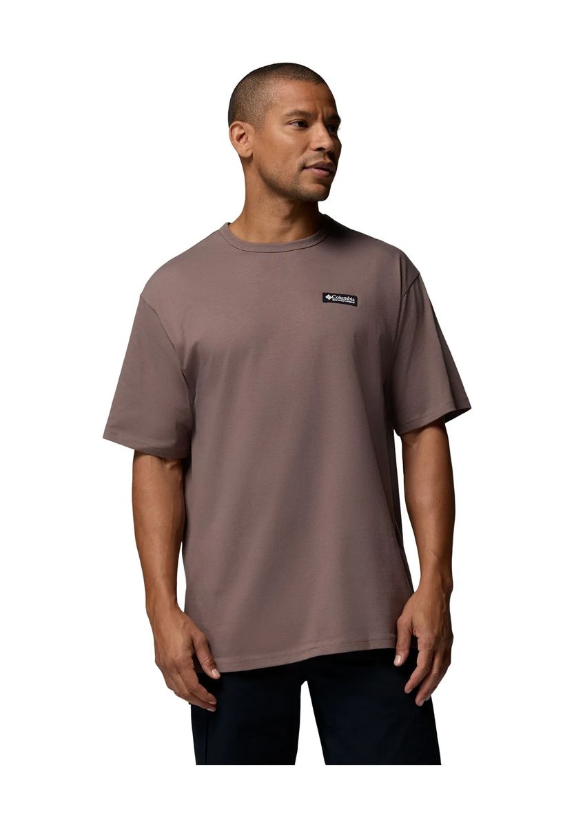 Lässiges Baumwoll-T-Shirt mit Rundhalsausschnitt