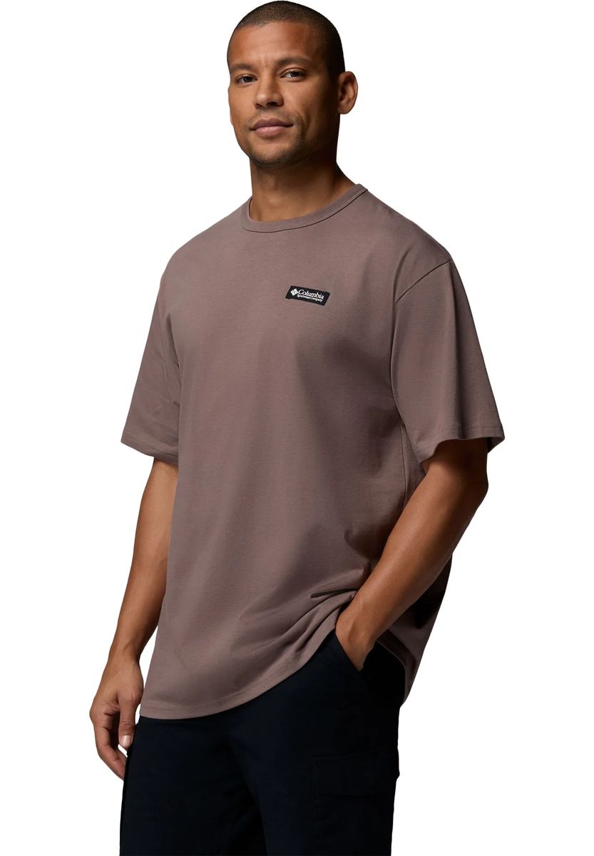 Lässiges Baumwoll-T-Shirt mit Rundhalsausschnitt