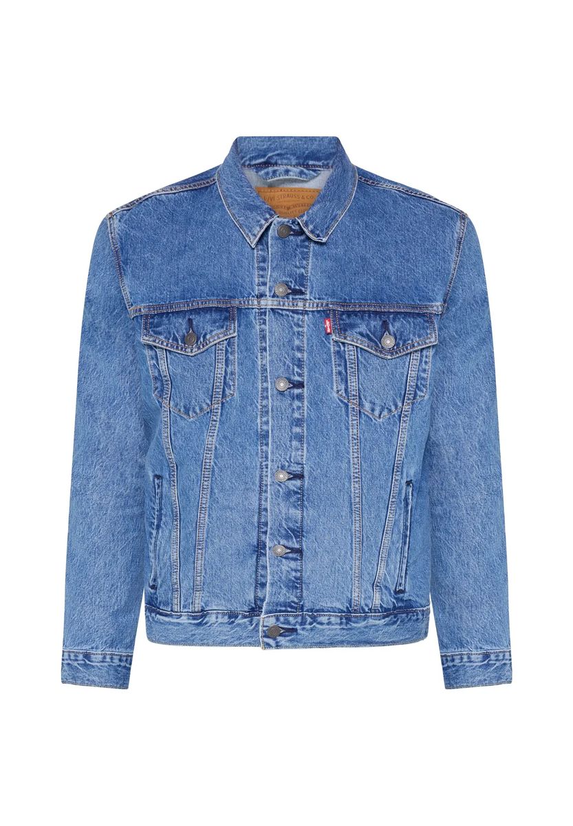 Klassische Denim Trucker-Jacke