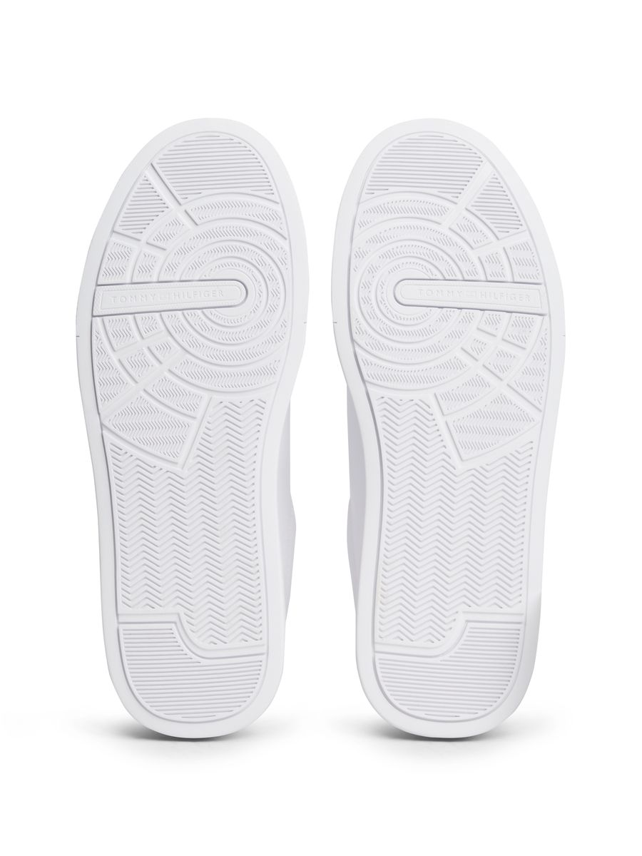 Minimalistische Leder Cupsole Sneaker
