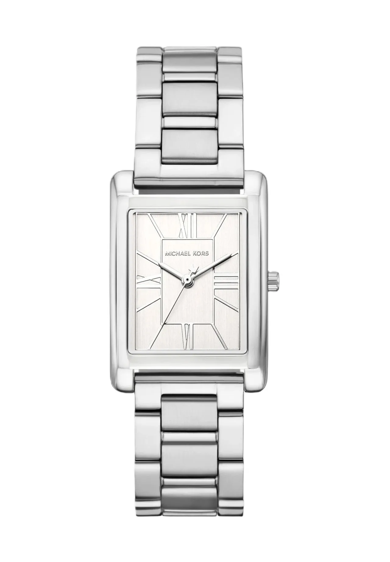 Essex Eckige Edelstahl-Armbanduhr