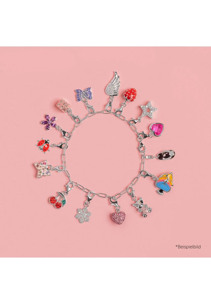 Handschellen-Charm aus Sterlingsilber
