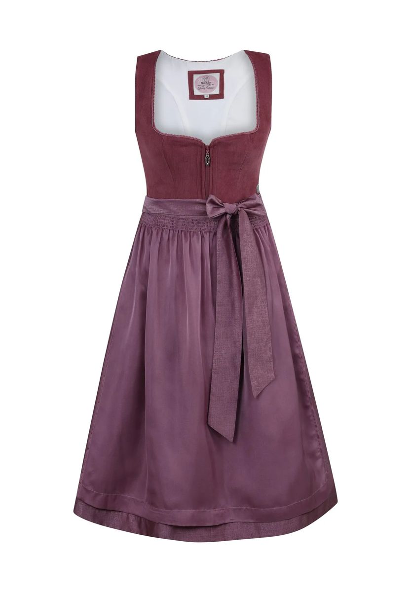 Klassisches Dirndl mit Cord-Mieder