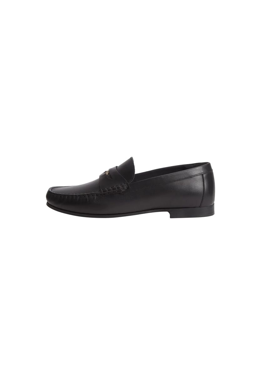 Klassische Penny Loafer aus Kunstleder