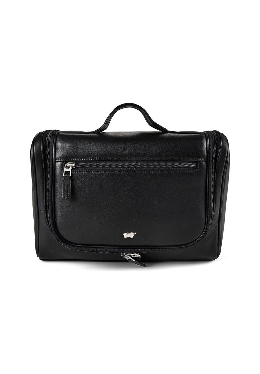 Hochwertige Leder-Kulturtasche zum Aufhängen
