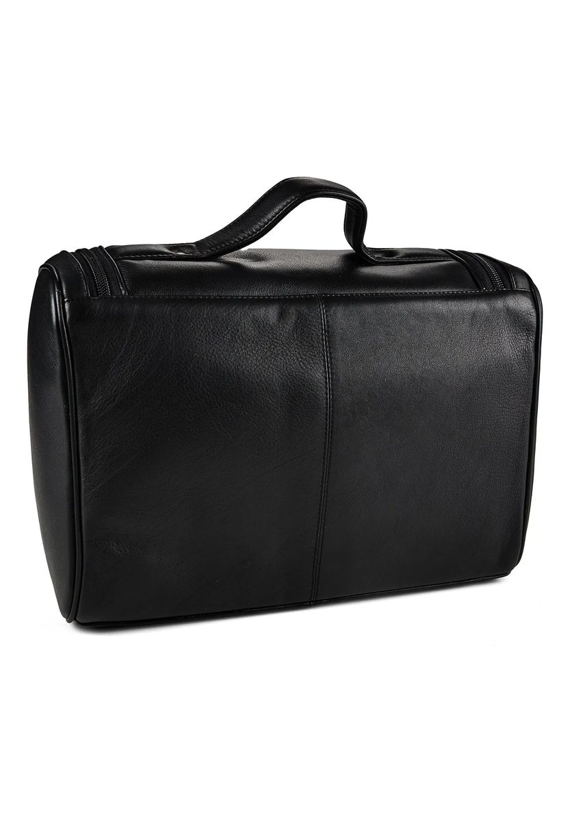 Hochwertige Leder-Kulturtasche zum Aufhängen