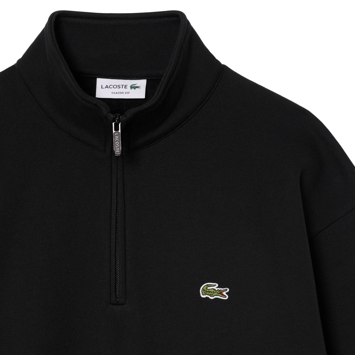 Klassisches Troyer-Sweatshirt aus Baumwolle